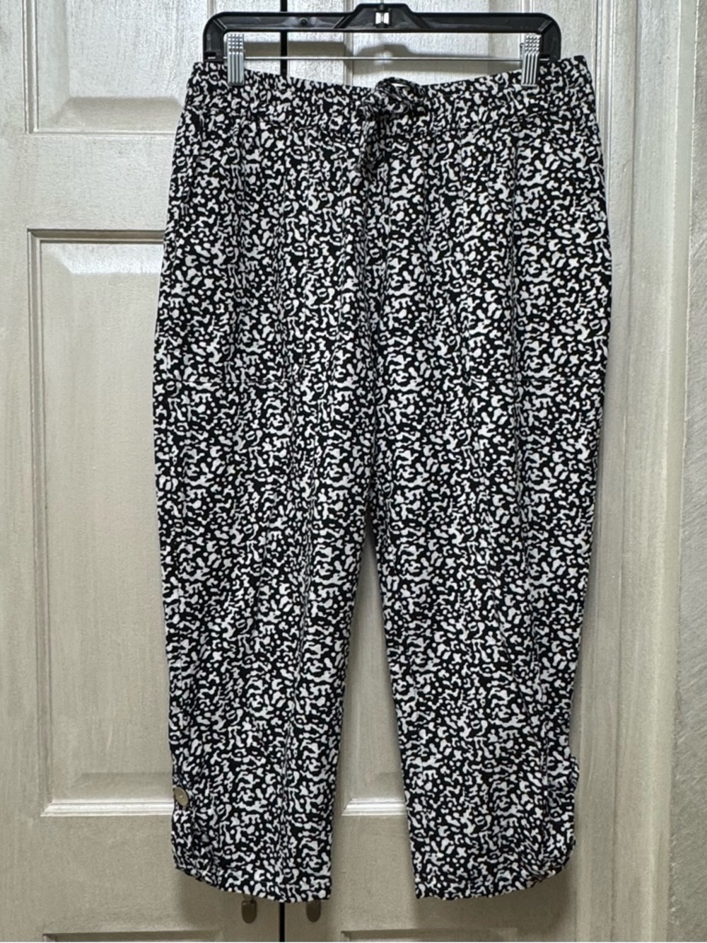 Jules & Leopold Women Size L Linen Blend Cropped Pants